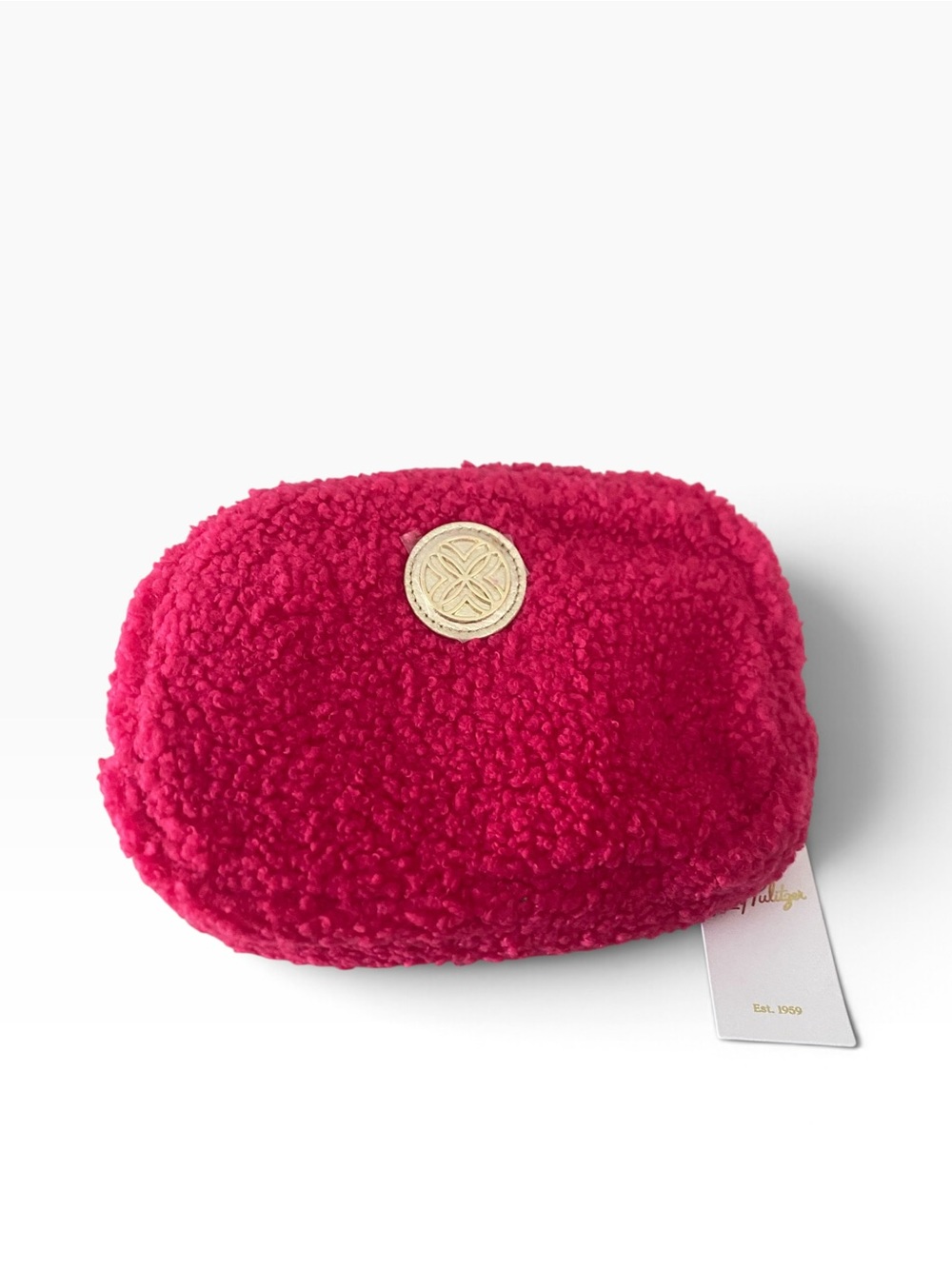 NWT Lilly Pulitzer Jeanie Beltbag Raspberry Rouge - Sherpa